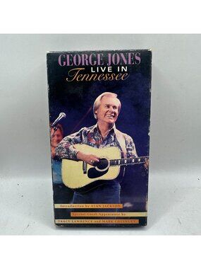 George Jones Live In Tennessee VHS 1993 Concert Introduction Alan Jackson Tracy